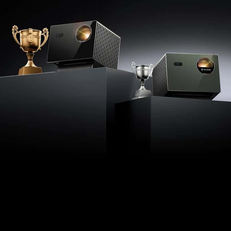 Valerion VisionMaster Max 4Kプロジェクター&スタンド VisionMaster Max | Immersive Theater True 4K Projector | AWOL Valerion